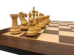 Pièces Élégance Palissandre 2 Pièces Élégance Palissandre -Rouge et Noir Magasin pieces elegance palissandre jeu dechecs pieces dechecs classiques 876271