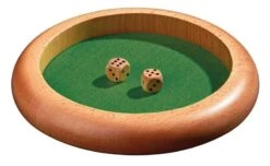 Philos Piste Dés - Bois Naturel