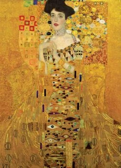 Puzzle Eurographics - 1000 P - Adèle Bloch-Bauer I - Klimt -Rouge et Noir Magasin puzzle eurographics 1000 p adele bloch bauer i klimt puzzle en carton 211629