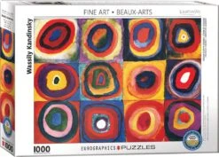 Puzzle Eurographics - 1000 P - Etude De Couleurs - Kandinsky