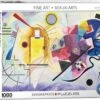 Puzzle Eurographics - 1000 P - Jaune Rouge Bleu - Kandinsky