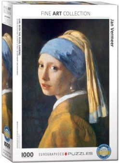 Puzzle Eurographics - 1000 P - La Dame à La Perle - Vermeer