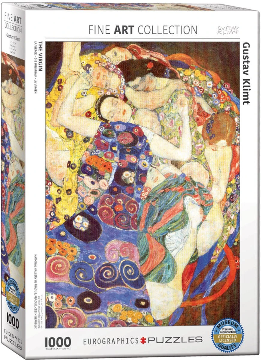 Puzzle Eurographics - 1000 p - Les vierges - Klimt Puzzle Eurographics - 1000 P - Les Vierges - Klimt -Rouge et Noir Magasin puzzle eurographics 1000 p les vierges klimt puzzle en carton 492019