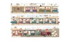 Puzzle Londji - 54 P - Long Train