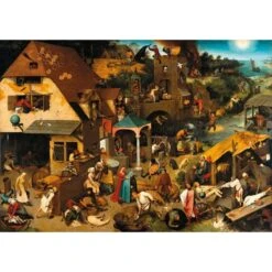 Puzzle MW - 150 Pièces - Proverbes Flamands - Bruegel