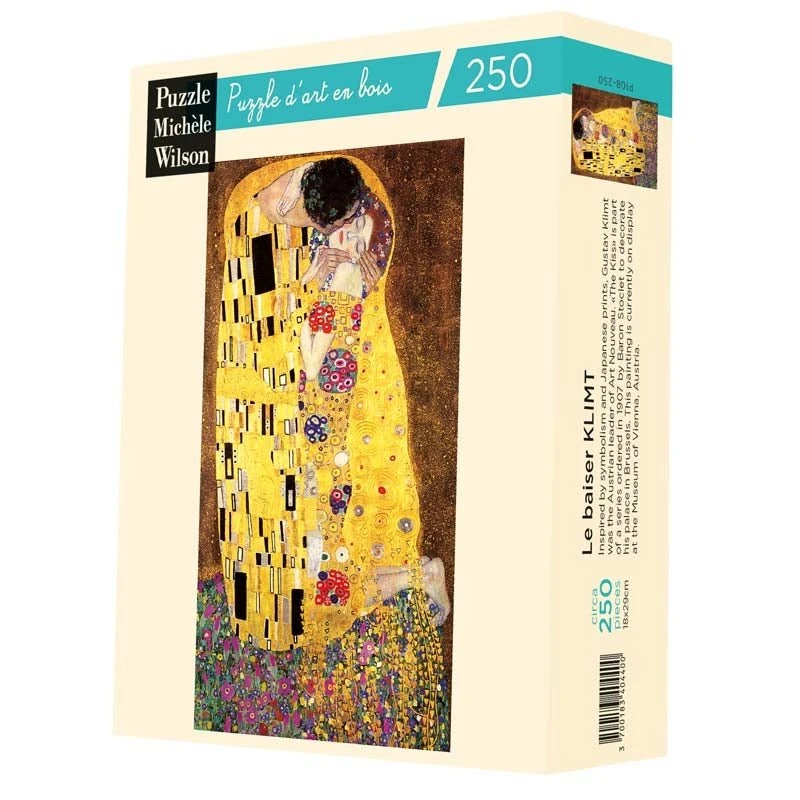 Puzzle MW - 250 p - Le baiser - Klimt Puzzle MW - 250 P - Le Baiser - Klimt -Rouge et Noir Magasin puzzle mw 250 p le baiser klimt puzzle en bois michele wilson 521649