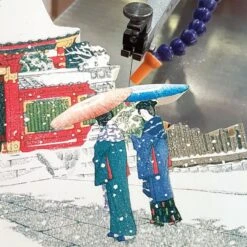 Puzzle MW - 500 P - Neige à Hie-jinja - Kawase 2 Puzzle MW - 500 P - Neige à Hie-jinja - Kawase -Rouge et Noir Magasin puzzle mw 500 p neige a hie jinja kawase puzzle en bois michele wilson 556599