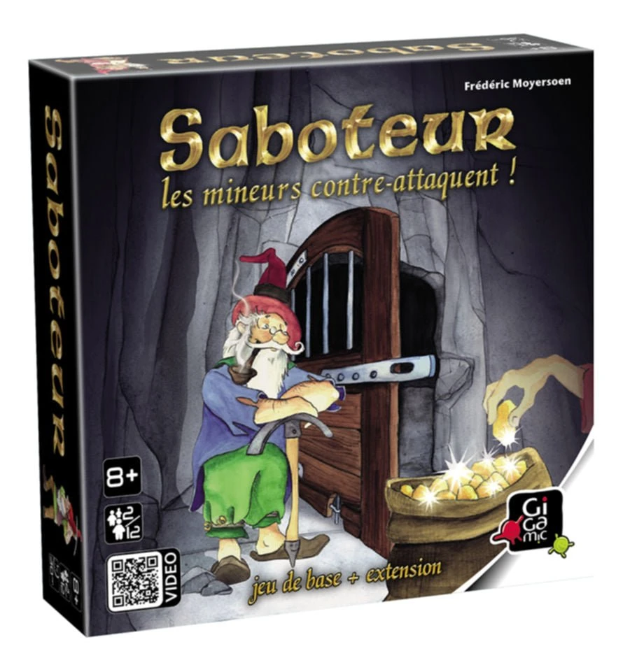 Saboteur 2: Les mineurs contre-attaquent Saboteur 2: Les Mineurs Contre-attaquent -Rouge et Noir Magasin saboteur 2 les mineurs contre attaquent jeu de plateau de roles dambiance 264670