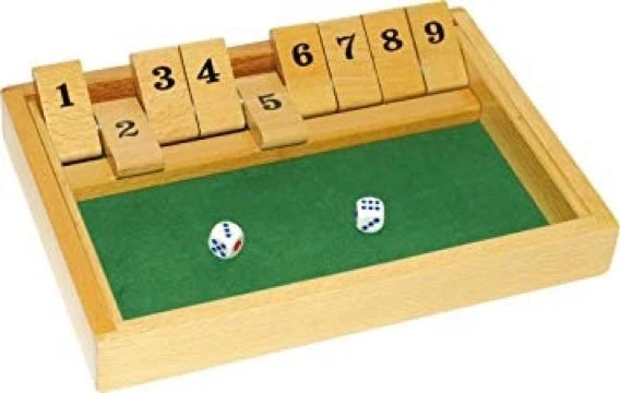 Shut the box PM HOT Shut The Box PM -Rouge et Noir Magasin shut the box pm jeu en bois de strategie 694535