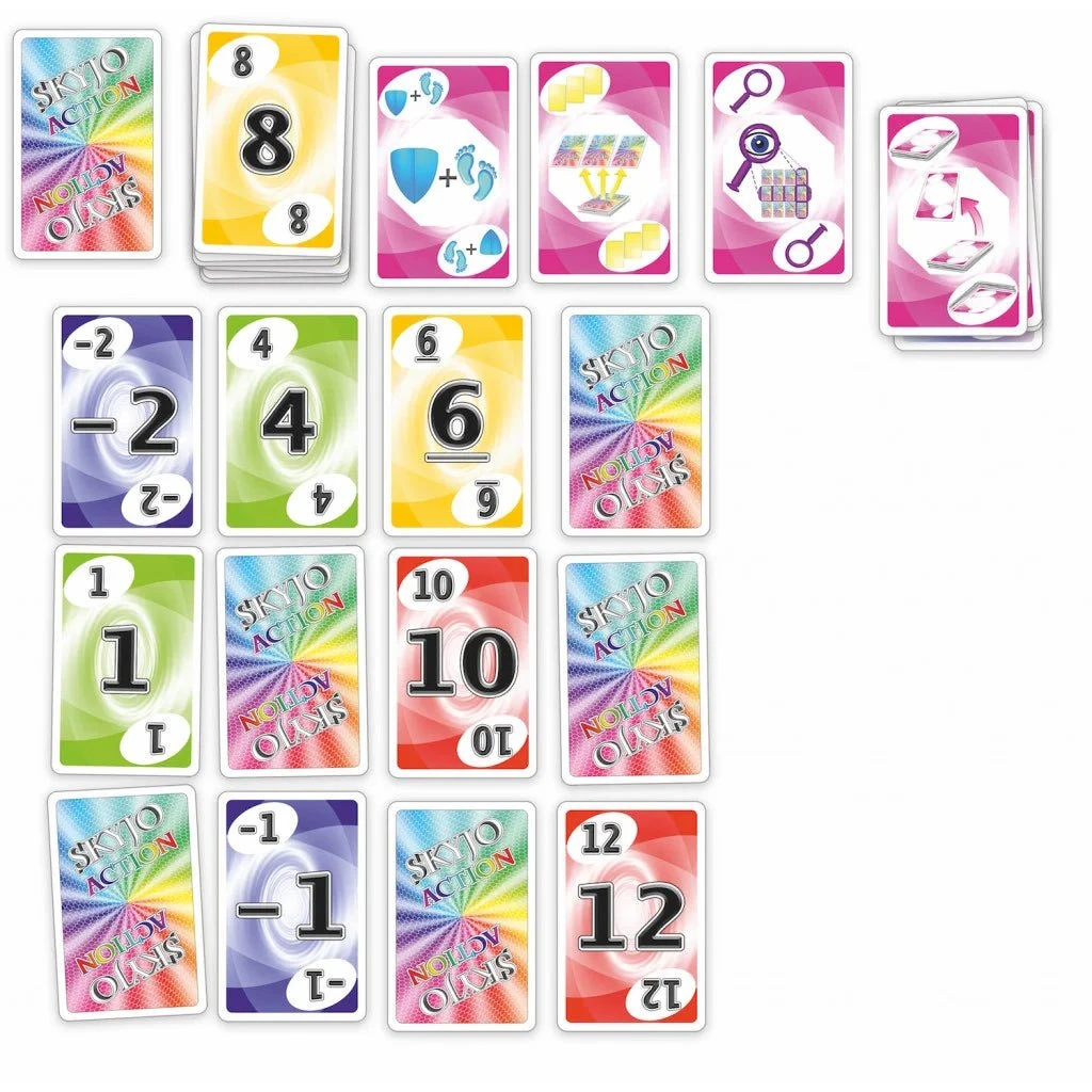 Skyjo action Skyjo Action -Rouge et Noir Magasin skyjo action jeu de plateau de strategie dambiance enfants cadeau adulte 702071