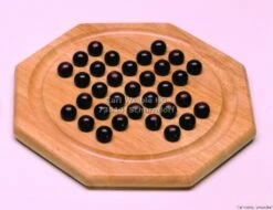 Solitaire En Bois - Octogonal