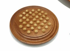 Solitaire Rond - Billes En Buis