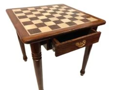 Table D'échecs En Marqueterie De Palissandre
