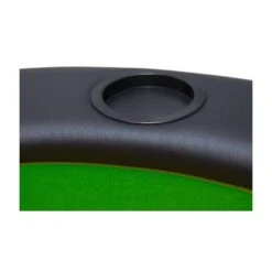 Table Top De Poker 10 Joueurs - Vert -Rouge et Noir Magasin table top de poker 10 joueurs vert tapis de poker 515488