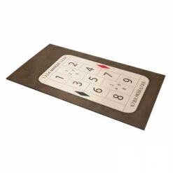 Tapis De Boule - Néoprène -Rouge et Noir Magasin tapis de boule neoprene jeu de casino tapis de roulette 570929