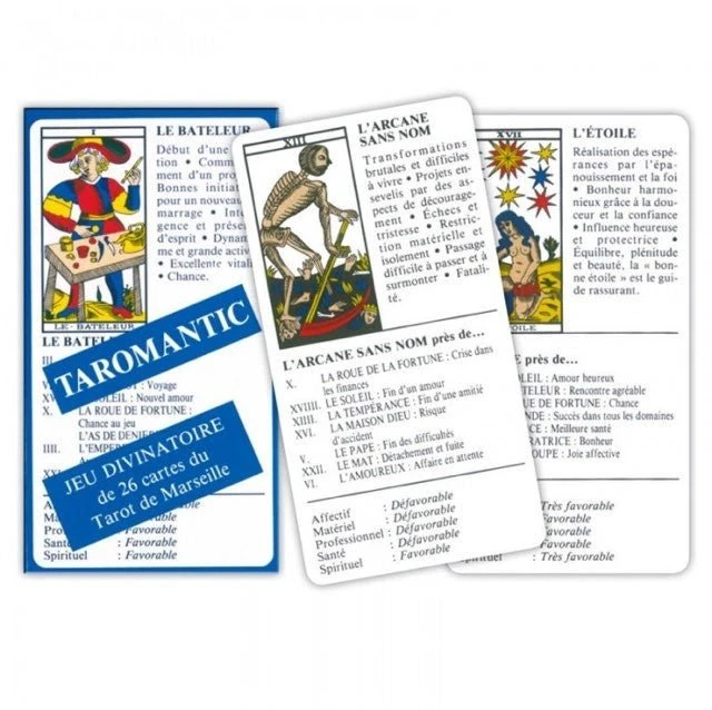 Taromantic Taromantic -Rouge et Noir Magasin taromantic jeu divinatoire 360013