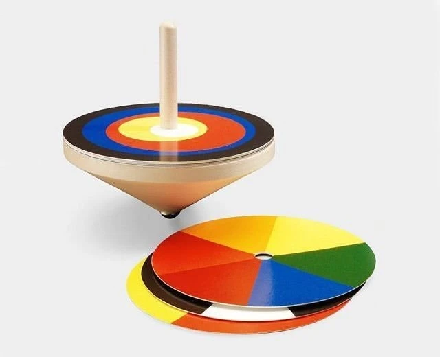 Toupie du bauhaus Toupie Du Bauhaus -Rouge et Noir Magasin toupie du bauhaus toupies jeu design 541135