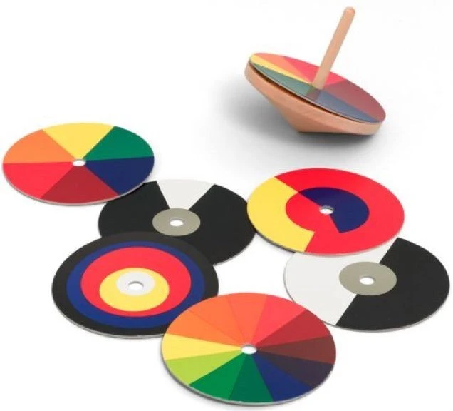 Toupie du bauhaus Toupie Du Bauhaus -Rouge et Noir Magasin toupie du bauhaus toupies jeu design 638267