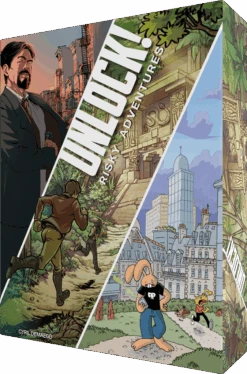 ASMODEE Unlock ! - Risky Adventures 2 ASMODEE Unlock ! - Risky Adventures -Rouge et Noir Magasin unlock risky adventures jeu de plateau de strategie cooperatif 676161