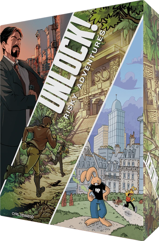 Unlock ! - Risky Adventures ASMODEE Unlock ! - Risky Adventures -Rouge et Noir Magasin unlock risky adventures jeu de plateau de strategie cooperatif 676161