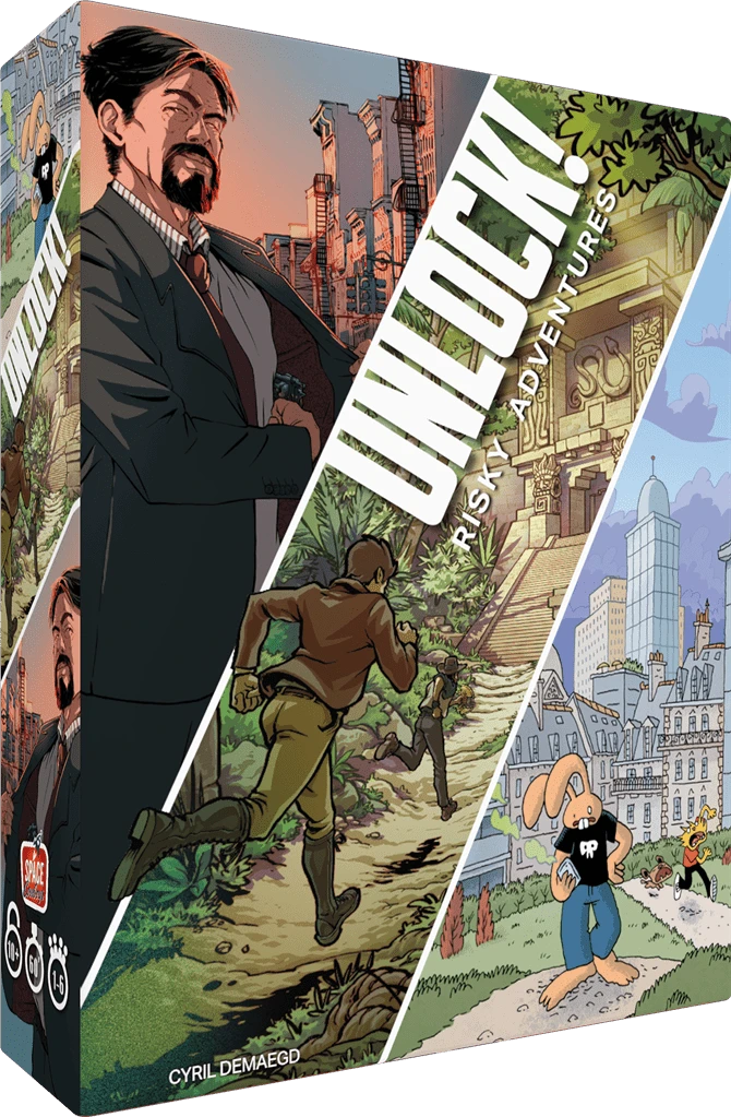 Unlock ! - Risky Adventures ASMODEE Unlock ! - Risky Adventures -Rouge et Noir Magasin unlock risky adventures jeu de plateau de strategie cooperatif 811861