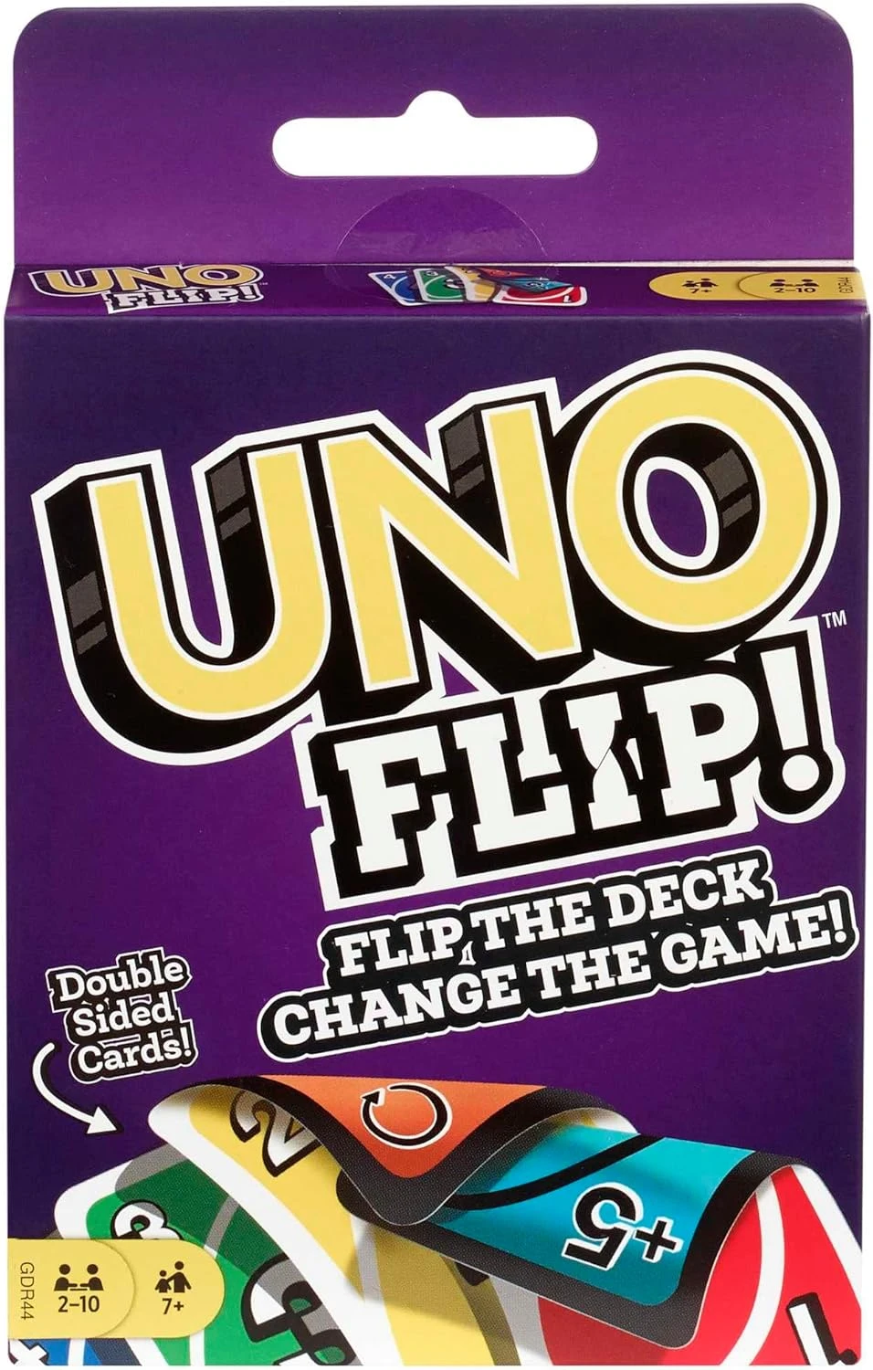 Uno Flip MATTEL Uno Flip -Rouge et Noir Magasin uno flip jeu de plateau dambiance et de vivacite enfants cadeau 7a 815425
